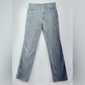 Wrangler Vintage Men's Classic Regular Fit Jeans For Real Cowboys Gray 33x36